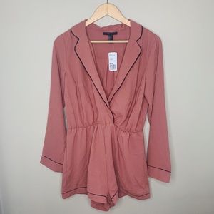 NWT Forever 21 Blazer Style Romper